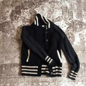 Madewell varsity cardigan